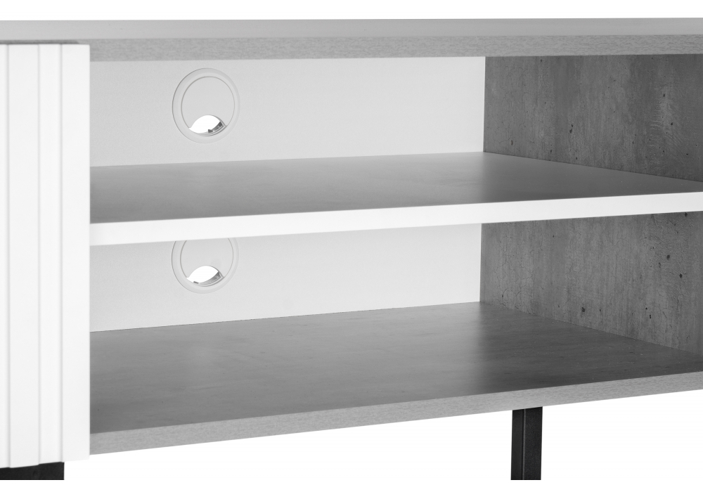 ТВ-тумба Woodville Tulip метрополитан грэй