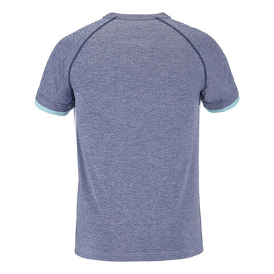 Мужское теннисное поло Babolat Play Crew Neck T-Shirt Men - White, Blue