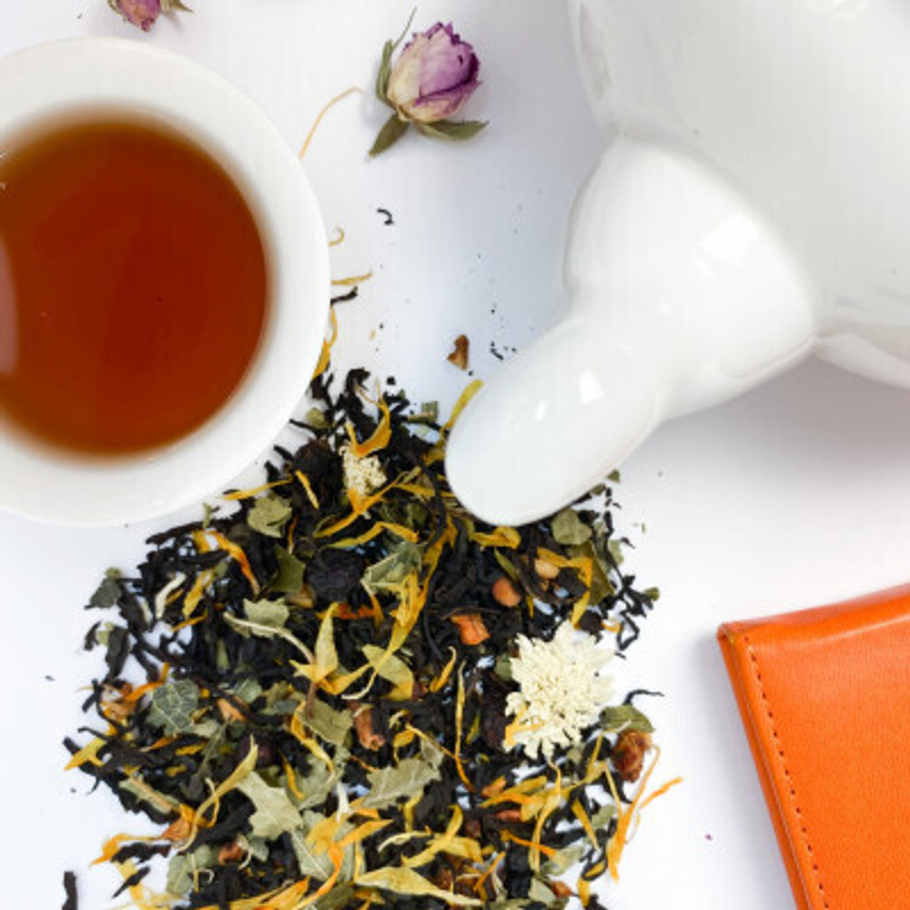 Черный чай BERRY-TEA |  "Дикая груша" | 35гр под чайник