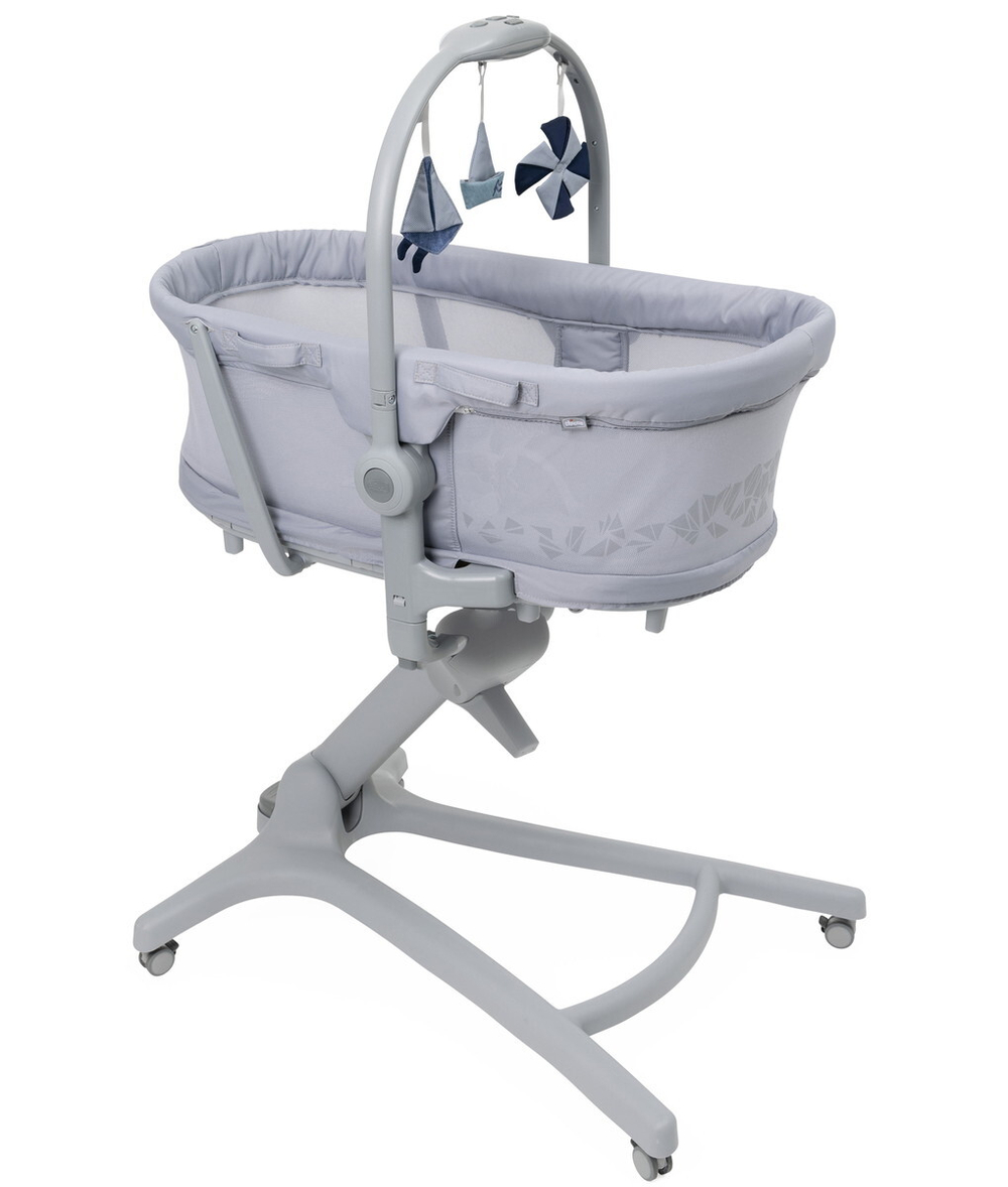 Детская кроватка-стульчик Chicco Baby Hug Pro 5 в 1 Earl Grey