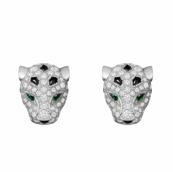 Серьги-пуссеты CARTIER Panthere
