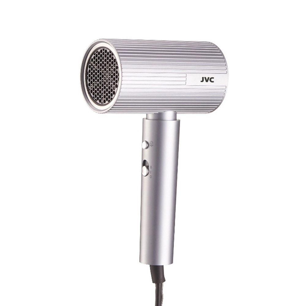 Фен JVC JHD012, серебристый