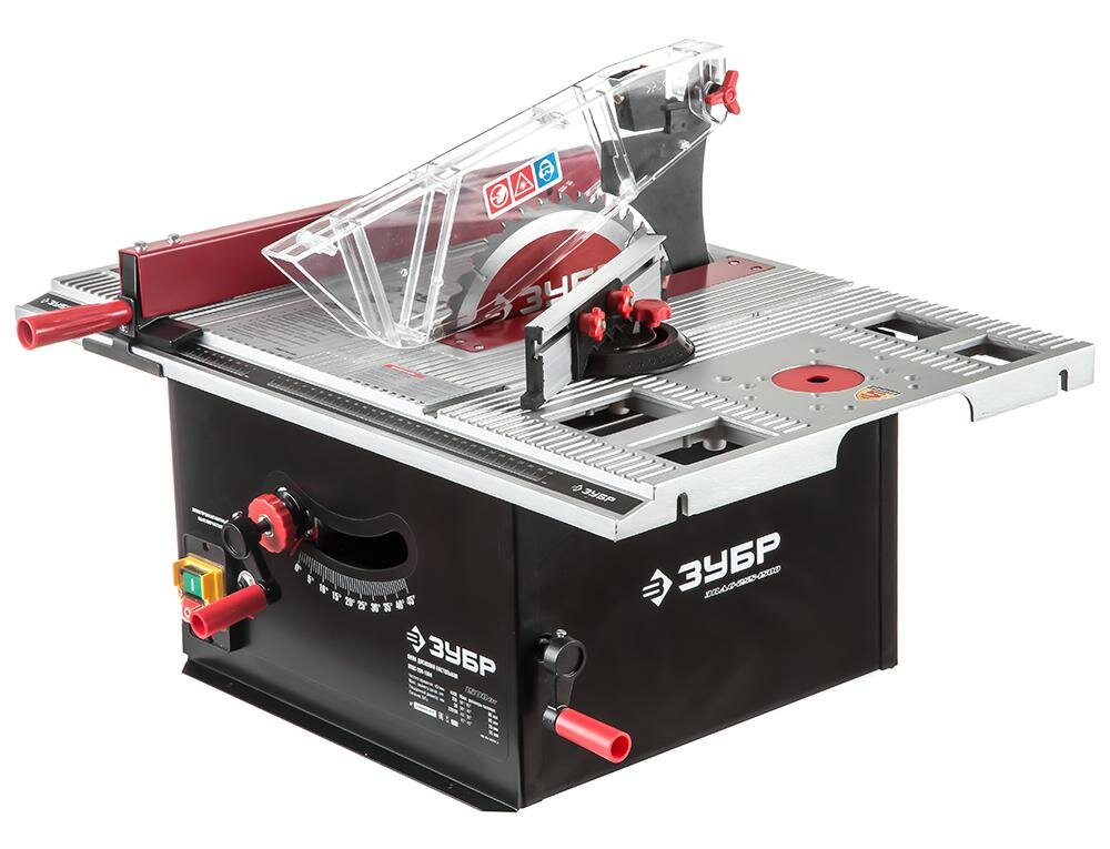 Распиловочный станок ЗУБР ЗПДС-255-1500, 1500 Вт