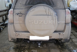 Фаркоп Бизон на Suzuki Grand Vitara FA 0852-E (3 двери, с 2005 по 2014 г.в.) (паспорт и сертификат в комплекте)(без электрики)