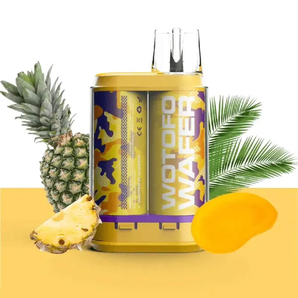 Wotofo Wafer 5000 - Mango Pineapple Juice (5% nic)