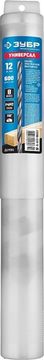 ЗУБР Универсал, d 12 x 600/110 мм, опалубочное универсальное сверло, Профессионал (29390-600-12)