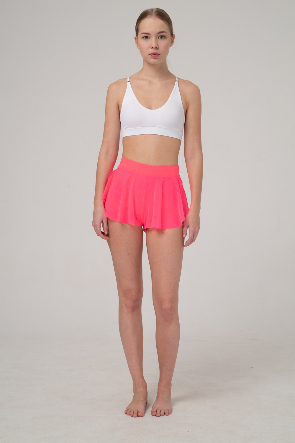 Shorts Double Fly Shadow, Pink