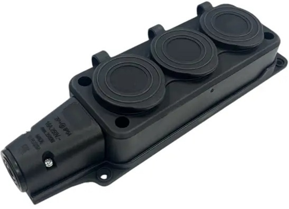 Удлинитель силовой iTOK i-CONNECT-COLOR-SUR-KG-325-3-54-30-BLACK