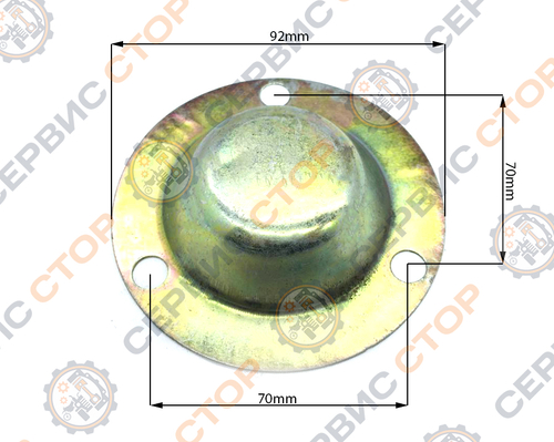 Крышка подшипника передней ступицы 195N