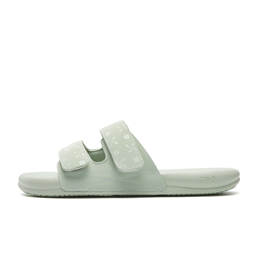 FILA DRIFTER 2 Slide Slippers Women"s Mist Gray Green
