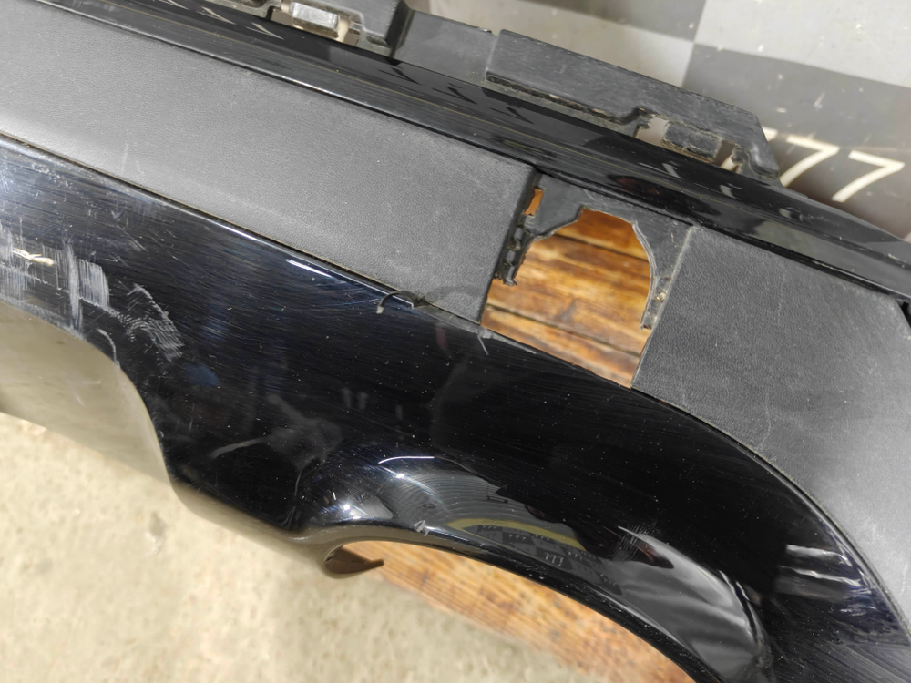 Юбка заднего бампера + накладка Kia Sportage 4 (QL) 18-22 Б/У Оригинал 86650F1600