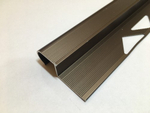 АПZО 10мм "DO-4" 2,7м Коричн. мат. ZО-об. 18мм на порог анод. алюм.