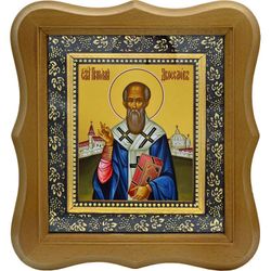 Григорий Великий (Двоеслов) святитель. Икона на холсте.