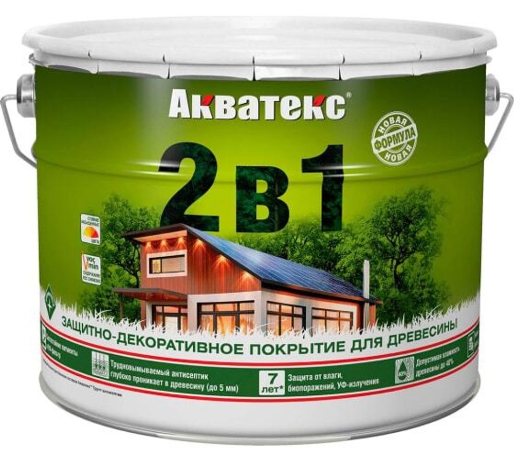 Акватекс 9л 2 в 1 Тик