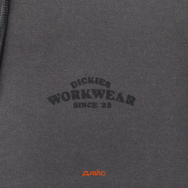 Толстовка Dickies Christiana Garment Dyed Hoodie артикул:DK0A87NQBLK1 - купить в магазине Дайс