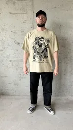 Футболка Klumba The Global Scene бежевая