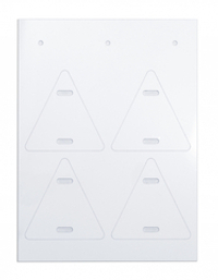 Маркировка для кабеля треугольник 58/55