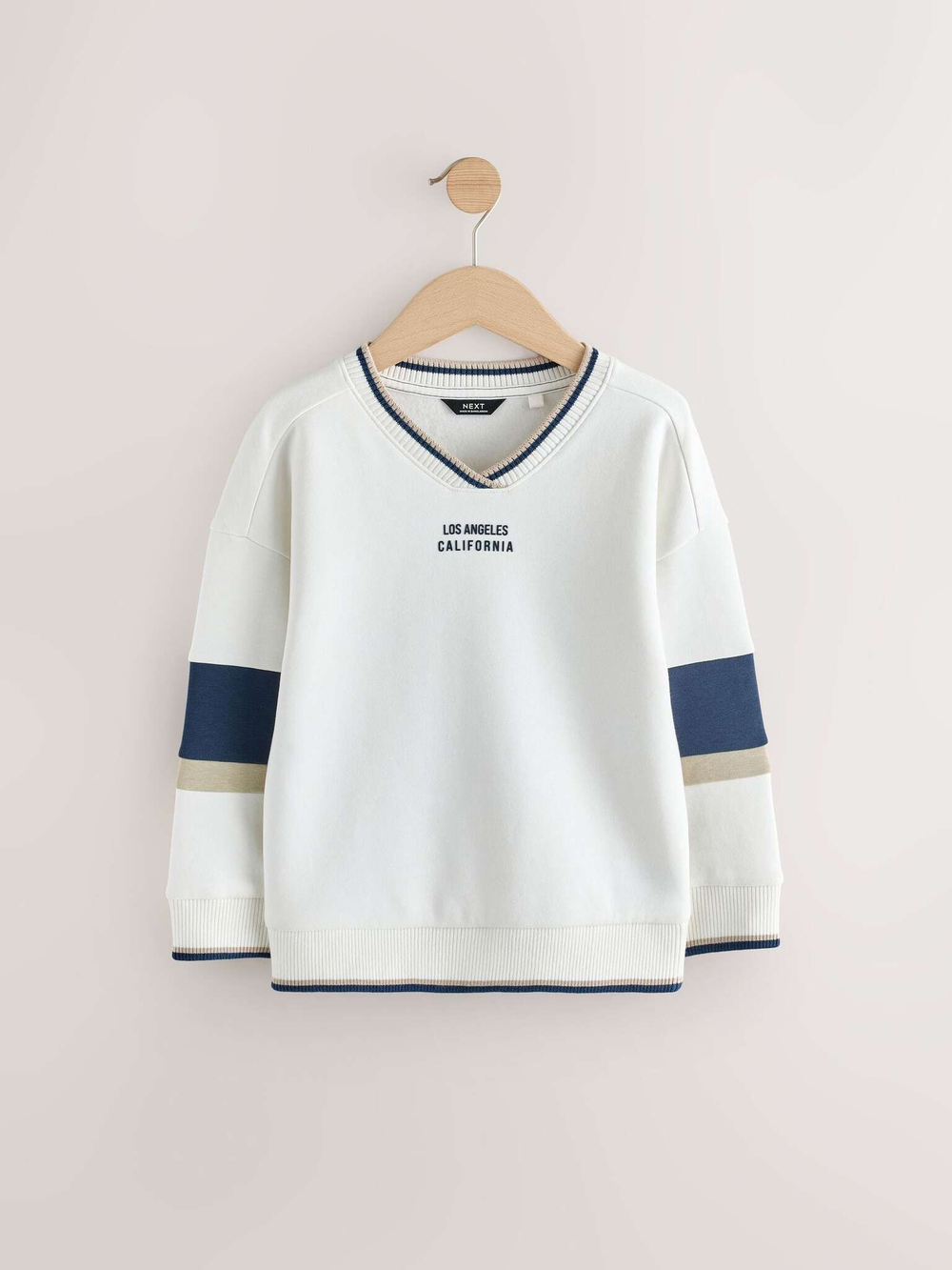 Толстовка для мальчика Next AT0-903, Белый