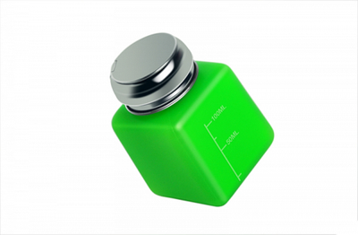 Помпа для жидкости зеленая 120 мл