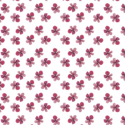 Акварельные розовые цветы