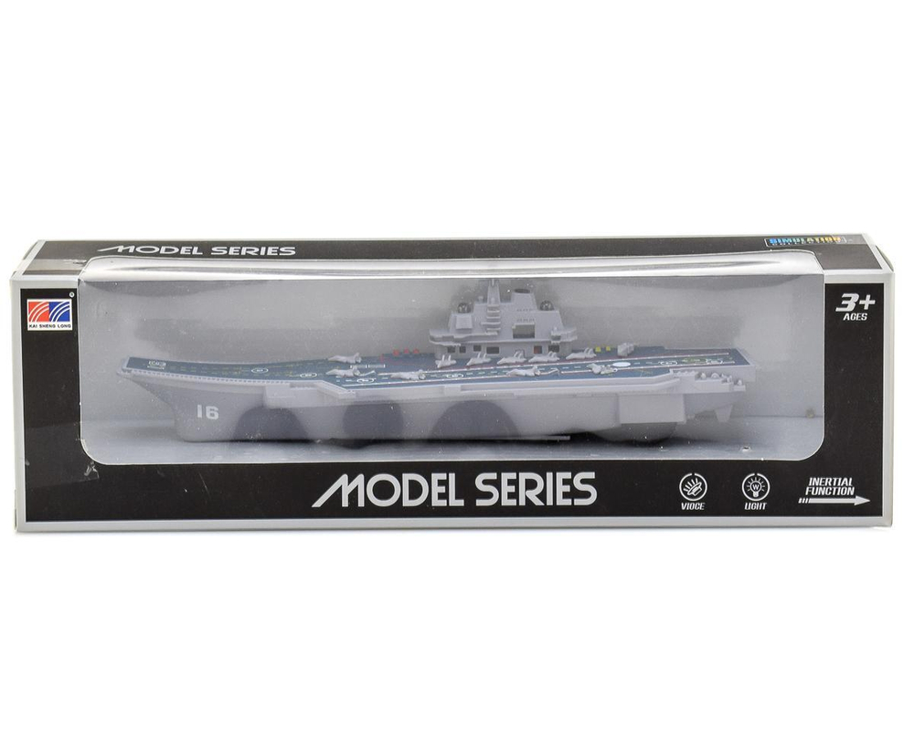 Корабль ин., свет, звук, коробка 1302