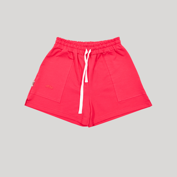 Wide Shorts for Girls Bright Rose