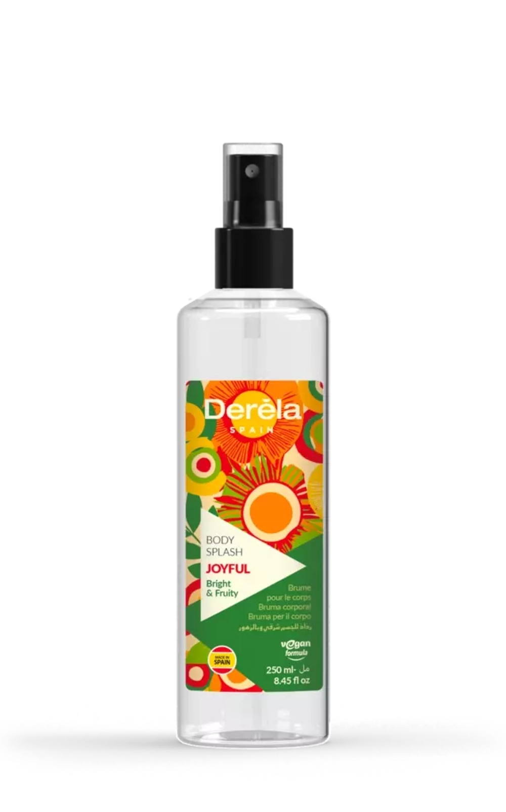 DERELA  Спрей для тела JOYFUL 250мл*12