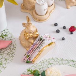 Подставка для салфеток Кролик Банни Айвори
