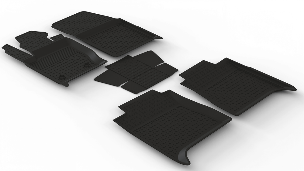 Резиновые коврики с высоким бортом для Haval H5 II 2023-н.в. Seintex.318896