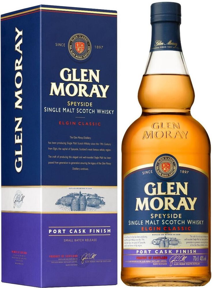 Виски Глен Морай Элгин Классик Порт Каск Финиш Виски Глен Морай Элгин Классик Порт Каск Финиш
