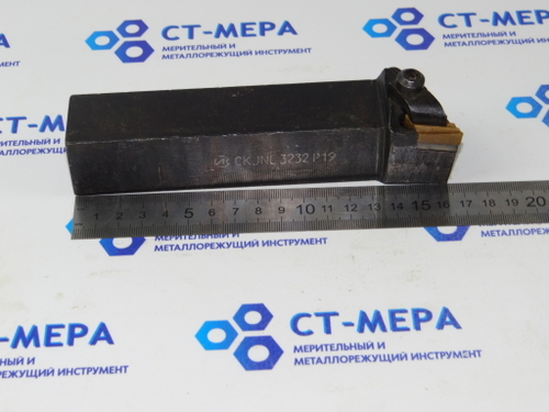Резец проходной c рифленой параллелограммной пластиной (шифер) 32х32х170 CKJNL 3232 Р19