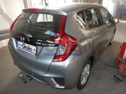 Фаркоп оцинкованный Galia H096A для HONDA Jazz, хэтчбек, 2015-(паспорт и сертификат в комплекте)(без электрики)