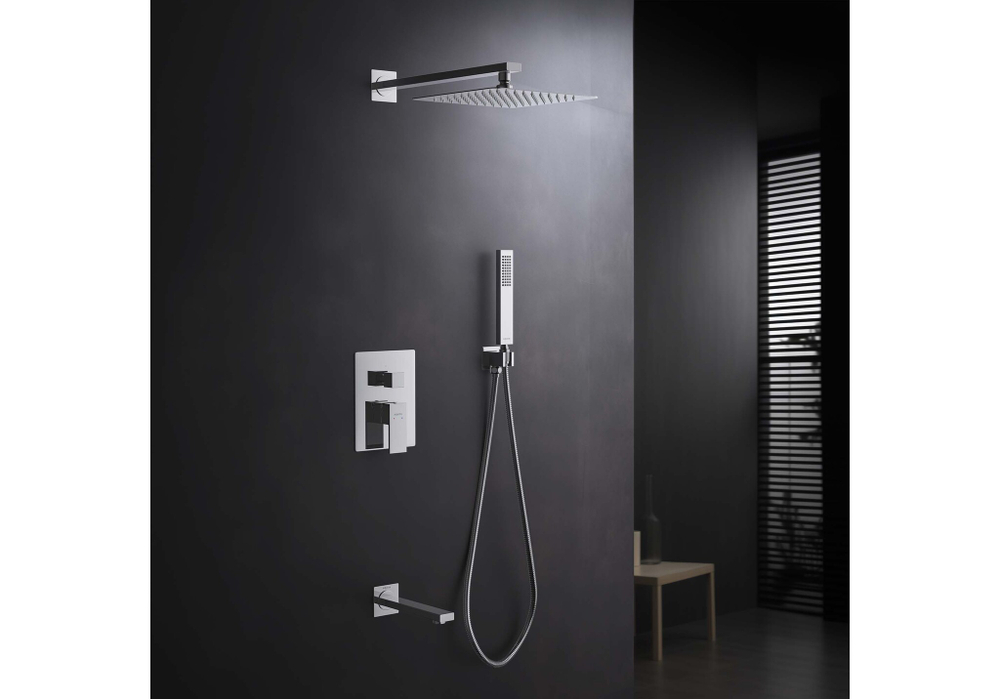 Set 4 в 1 душевой комплект AQUATEK AQ1673CR ЛИБРА