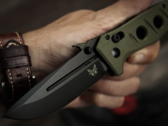 Сьемный вейв для складных ножей OD green (зеленый)