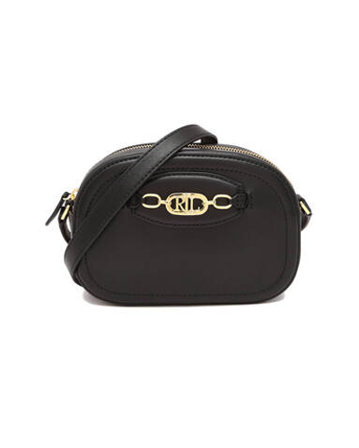 кожаная сумка через плечо LAUREN RALPH LAUREN - черный(431876412)