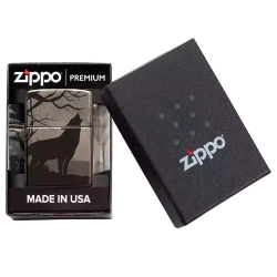 Зажигалка Zippo 49188 Classic, Black Ice