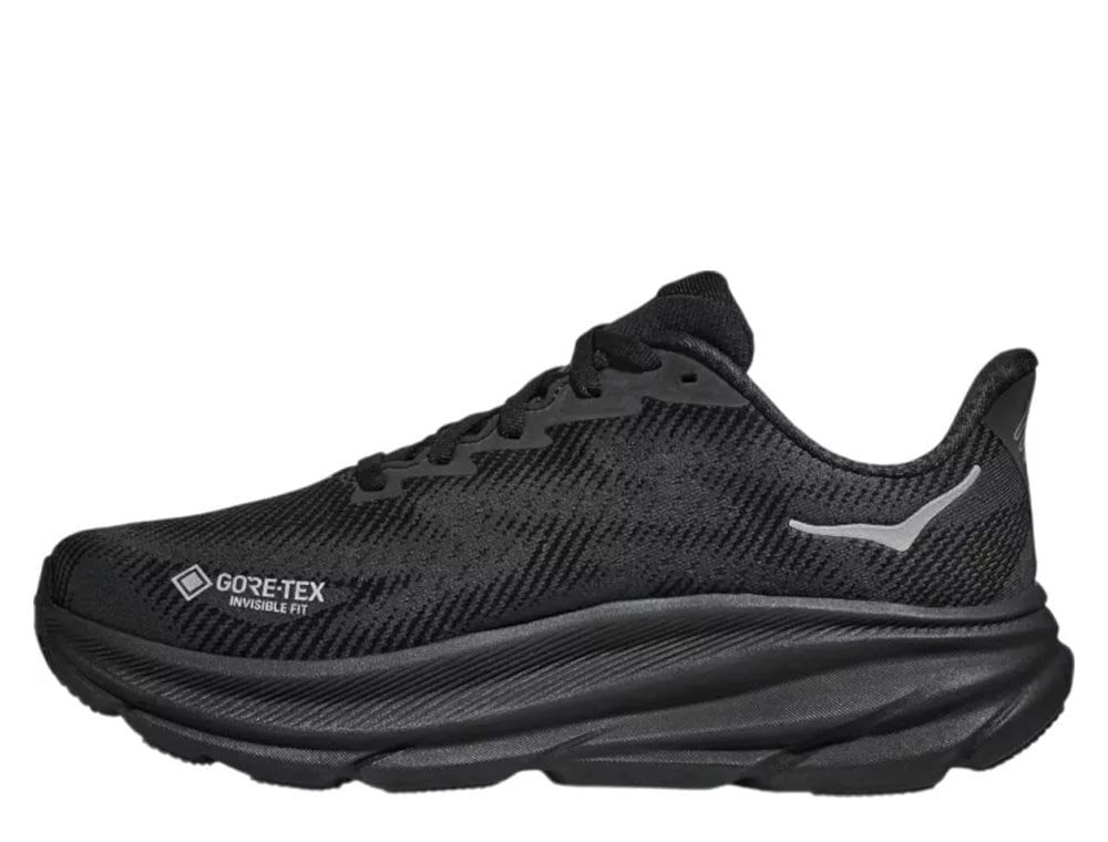 Кроссовки для бега мужские Hoka Clifton 9 Gore-Tex M Чёрные