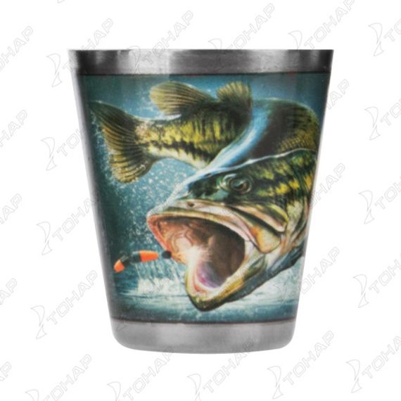 Набор Helios Книга Рыбака (фляжка 210мл + 3 стопки)(HS-KR-F-A20)