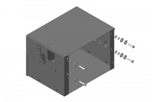 Защита АКБ. 1,5 мм, Сталь. для Hyundai HD 72 2003-н.в., Hyundai HD 78 2003-н.в. MOTODOR.20913