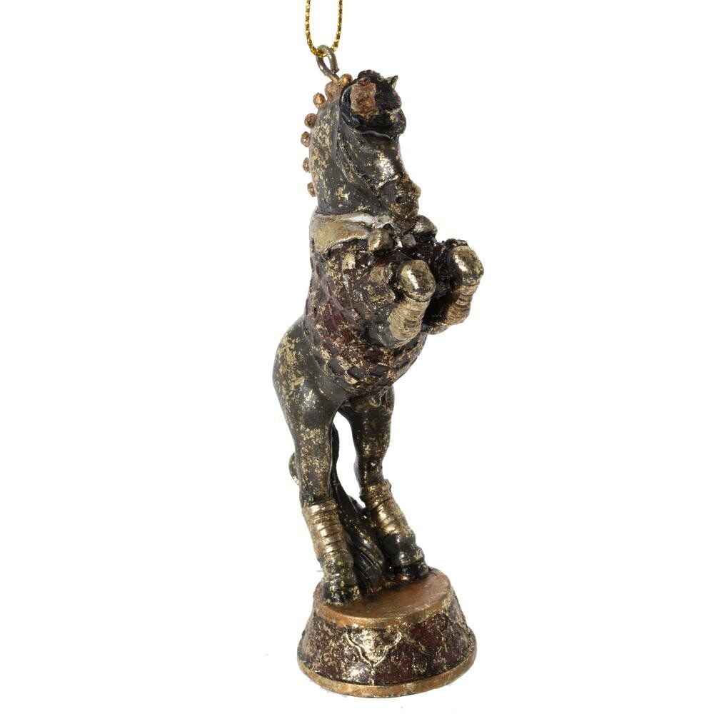 GAEM Фигурка декоративная подвесная"Лошадь", L5,5 W3,5 H13 см