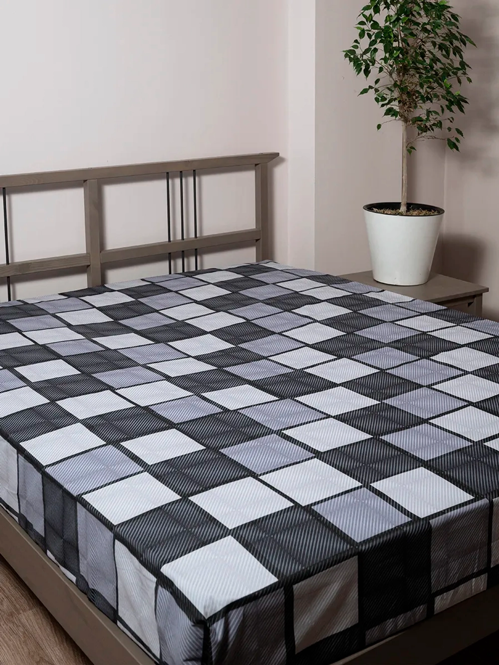 Простыня евро 240х220 см, 100% хлопок