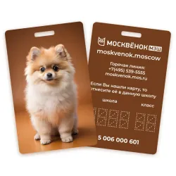 Карта Москвёнок DOGS №12 (проход + питание)