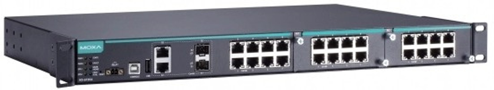 Коммутатор управляемый MOXA IKS-6726A-2GTXSFP-24-T