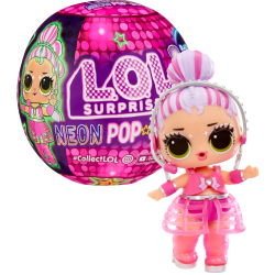 L.O.L. SURPRISE - кукла ЛОЛ в шаре-сюрпризе Neon Pop Stars 120674 / артикул   120674  / GTIN 035051120674
