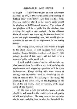 Manual of Exercises in Hand Sewing. Adopted by Industrial and Grade Schools | Margaret Josephine Blair