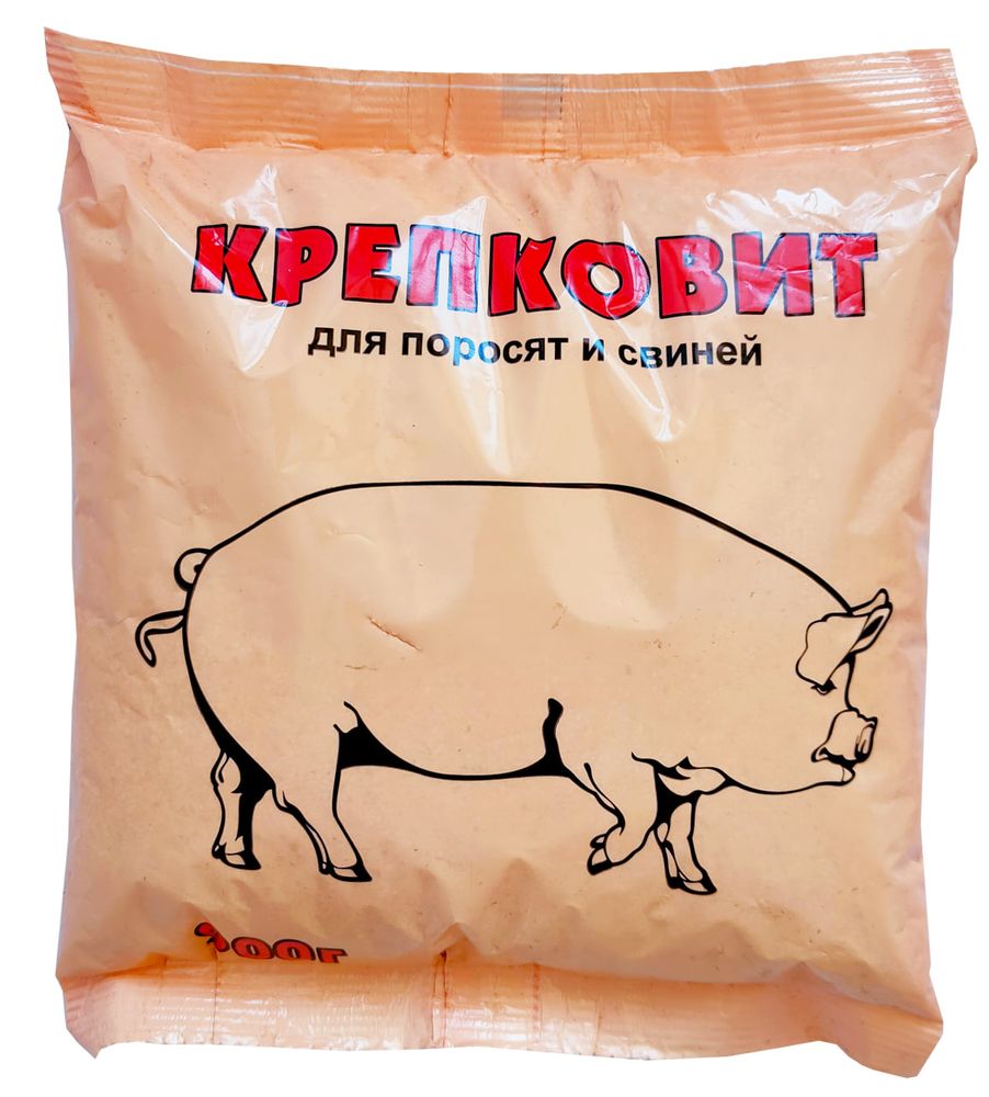Прикормка для поросят и свиней КРЕПКОВИТ 900 гр