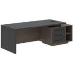 Стол руководителя с тумбой тип 2 VELION