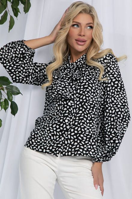 Блуза Хороша собой (черная) Б12965-14М LT Collection