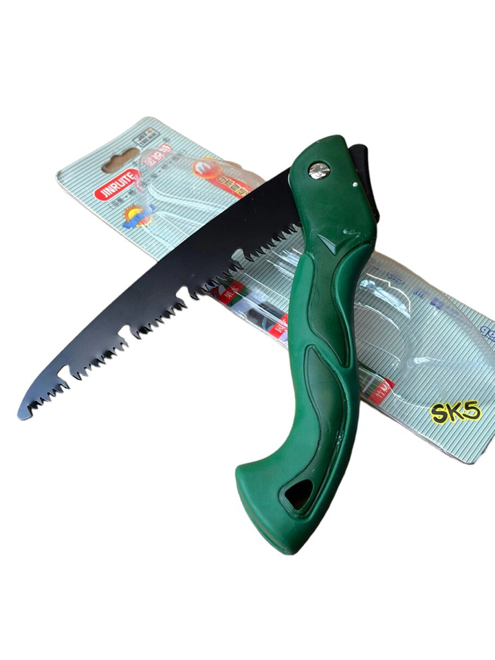 Складная пила походная из марганцевой стали SK5