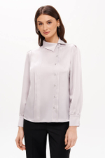 23385 Блузка женская (светло-серый)